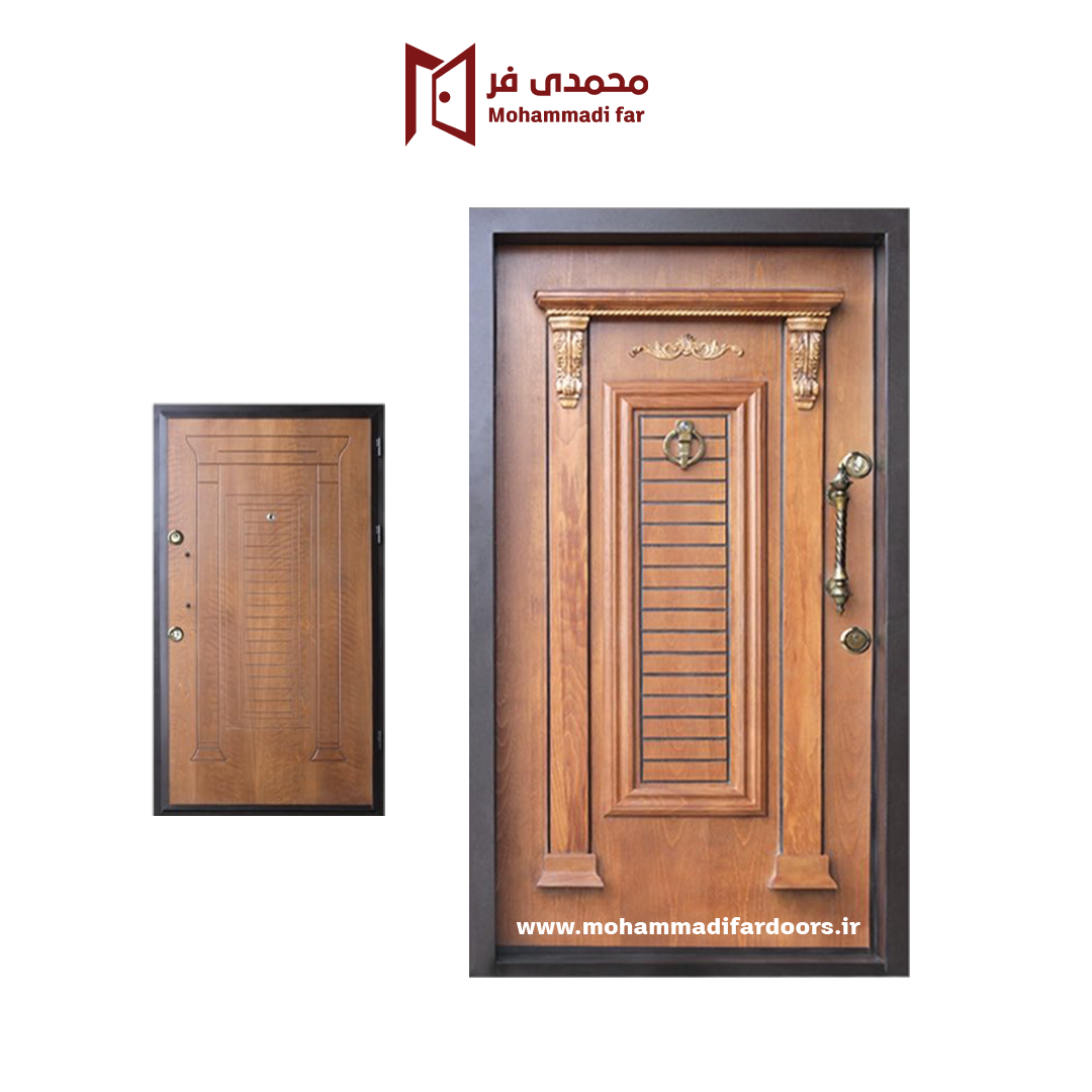 درب ضد سرقت مدل هاکان گردو جنگلی