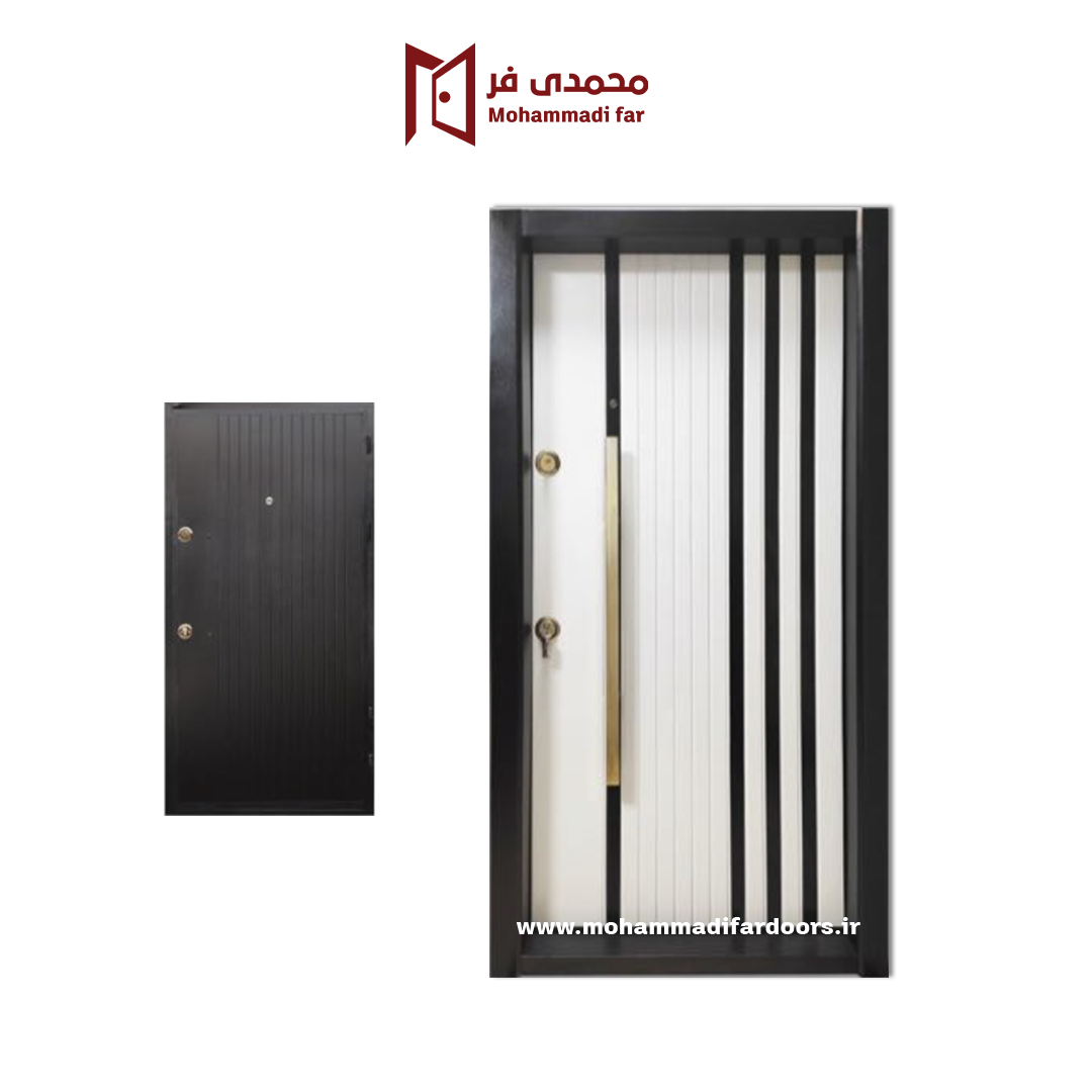 درب ضد سرقت مدل السا سفید